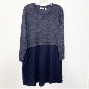 LOGO by Lori Goldstein Black Dress Size Small